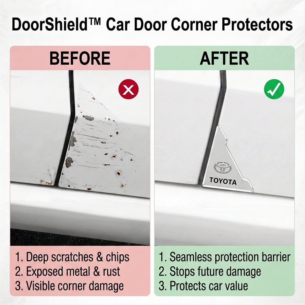 4 + 4 GRATIS VANDAAG | DoorShield™ - Autoportierhoekbeschermers