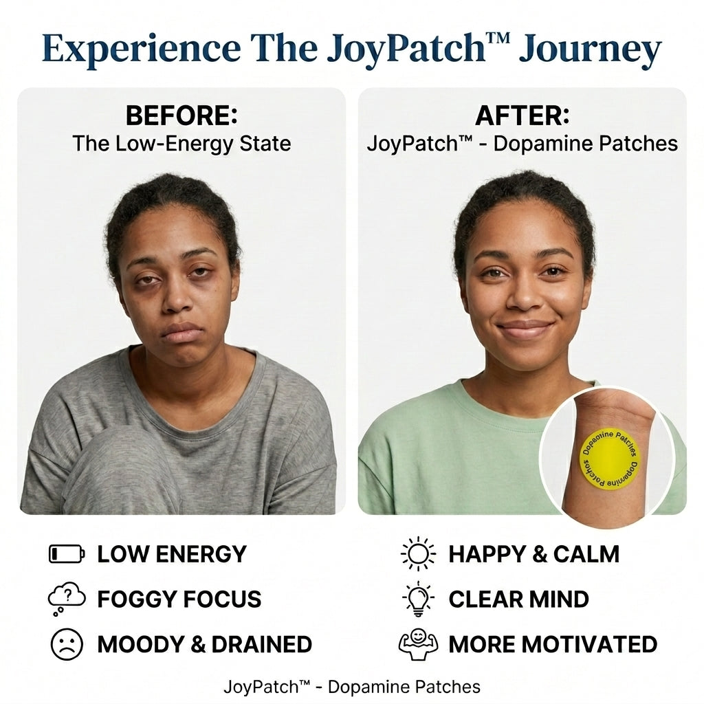 60 + 30 GRATIS VANDAAG | JoyPatch™ - Dopamine pleisters