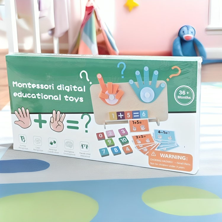 MathPals™ | Montessori vinger telbord