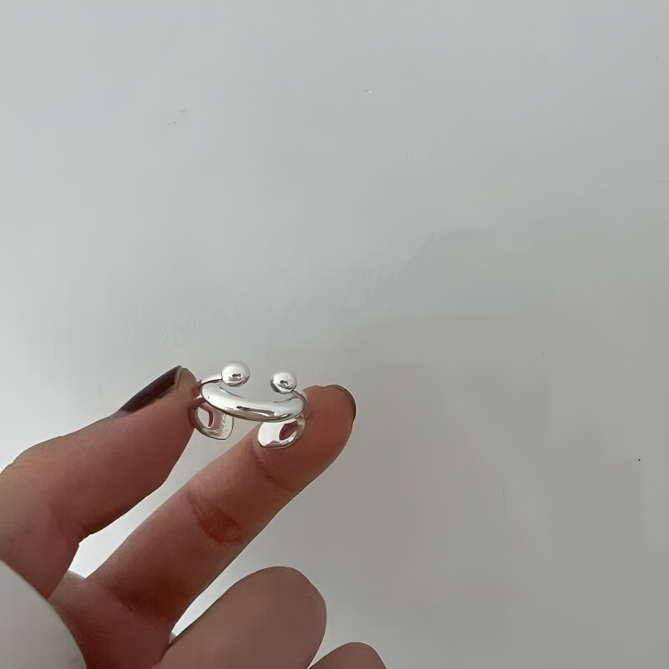 TIJDELIJK 50% KORTING | PositiviRing™ | Smiley Verstelbare ring