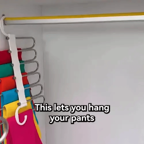 1+1 GRATIS VANDAAG  HangerFlex™ - Multifunctioneel broekenrek