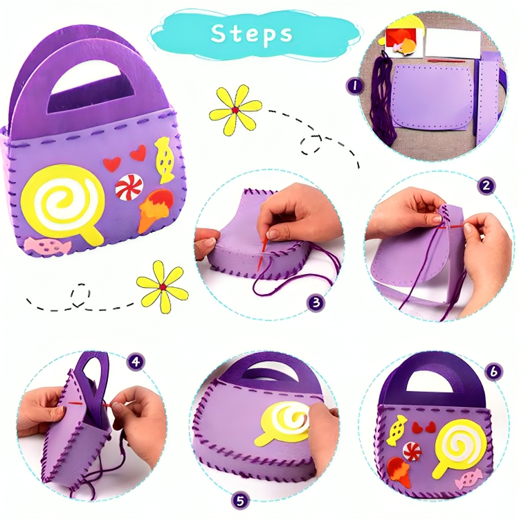 4 + 4 GRATIS VANDAAG | CraftBag™ | Doe-het-zelf tassen voor kinderen