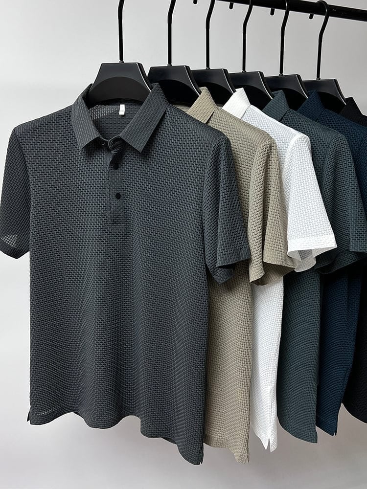 Orion™ | Luxe Ice Silk Polo voor Mannen
