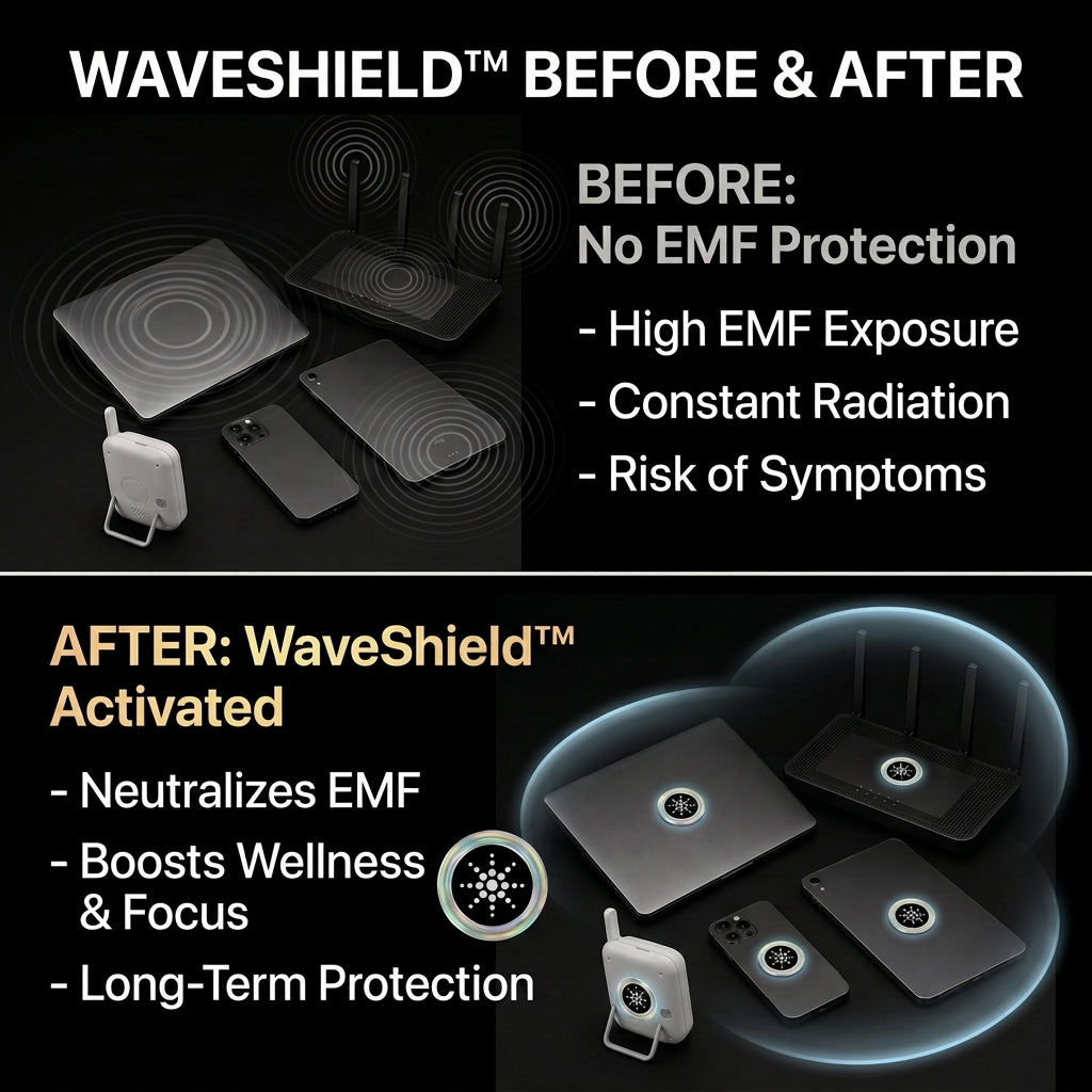 3 + 3 GRATIS VANDAAG | WaveShield™ - EMF-beschermingsstickers