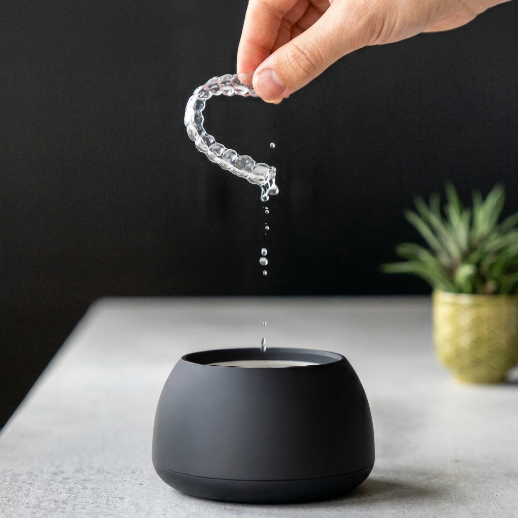 TIJDELIJK 50% KORTING | DentaPure™ - Mondapparaat reiniger