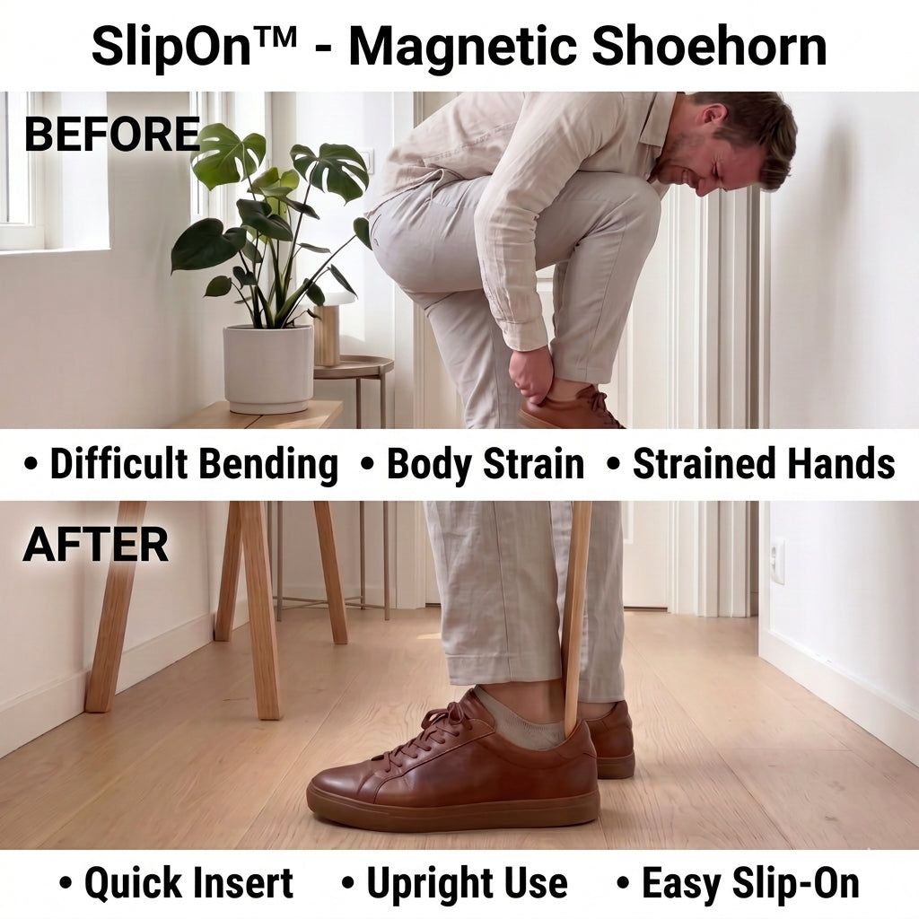 TIJDELIJK 50% KORTING | SlipOn™ - Magnetische schoenlepel