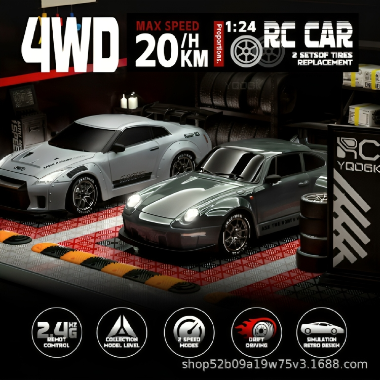 TIJDELIJK 50% KORTING | DriftForce™ | Mini RC Porsche 911 auto