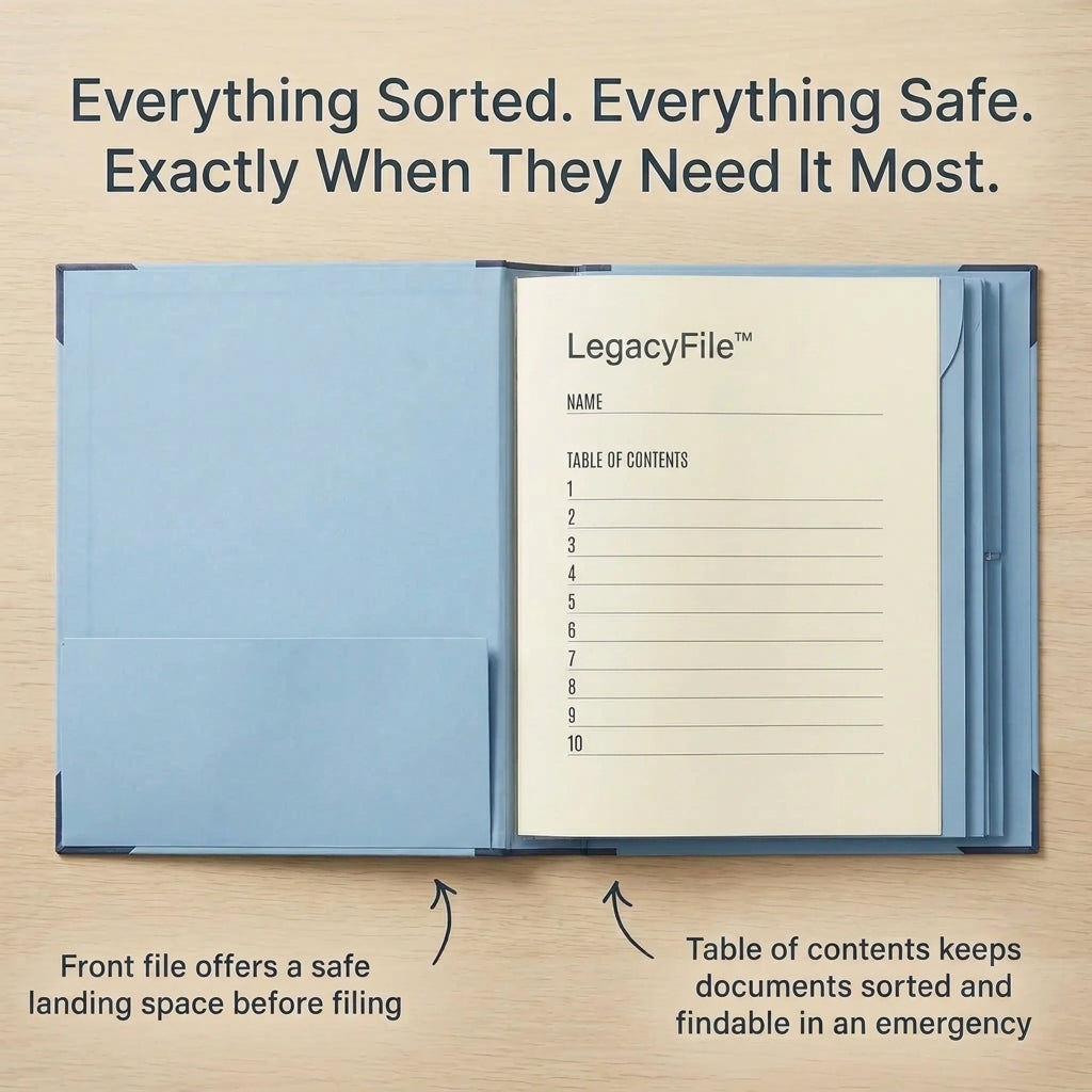 TIJDELIJK 50% KORTING | LegacyFile™ - Levensmap
