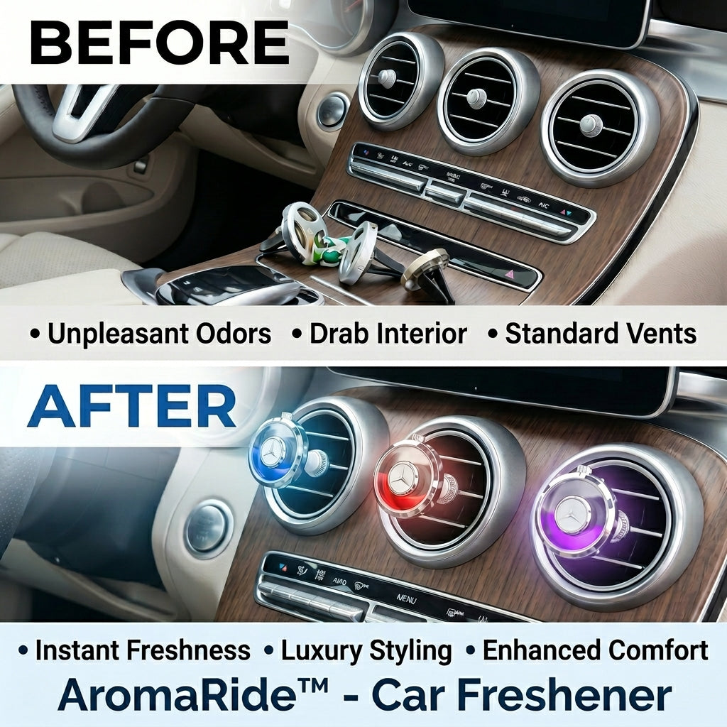 1 + 1 GRATIS VANDAAG | AromaRide™ - Auto luchtverfrisser