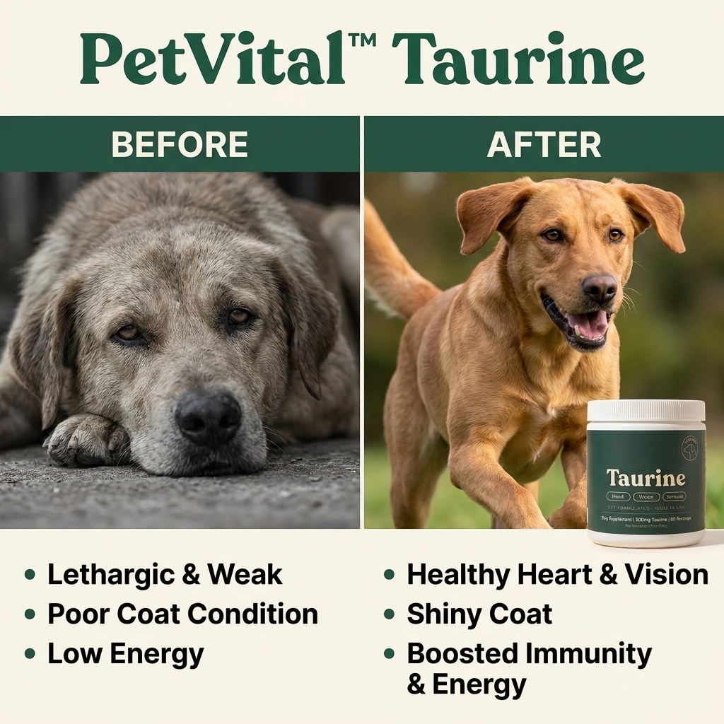 TIJDELIJK 50% KORTING | PetVital™ Taurinepoeder