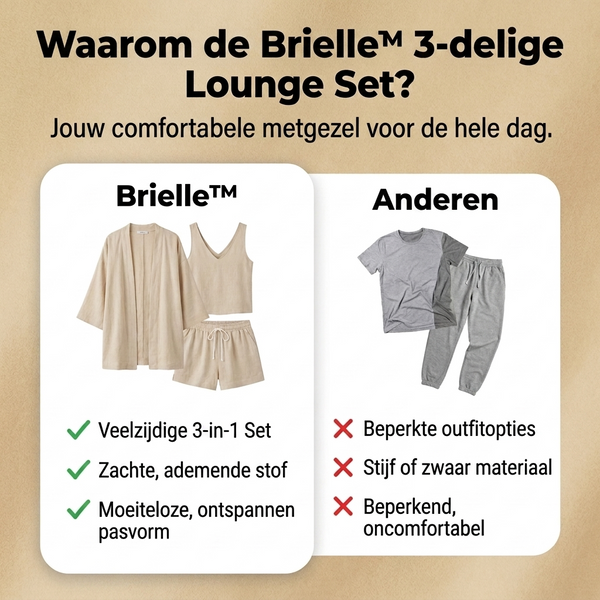 TIJDELIJK 50% KORTING  Brielle™ 3-delige loungeset