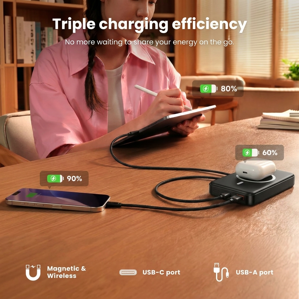 TIJDELIJK 50% KORTING | SnapCharge™ - Magnetische Powerbank