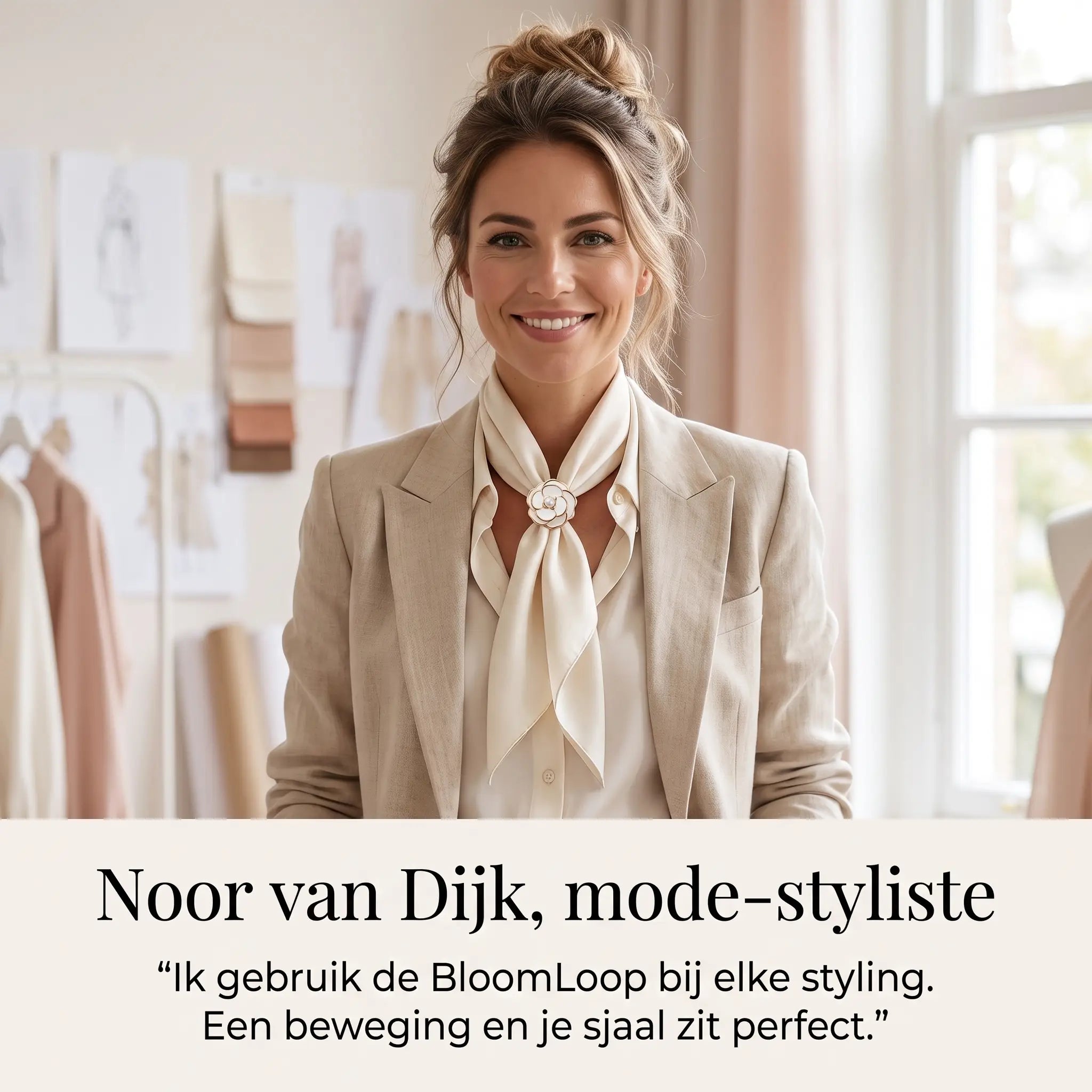 BloomLoop autoriteit Noor van Dijk mode-styliste