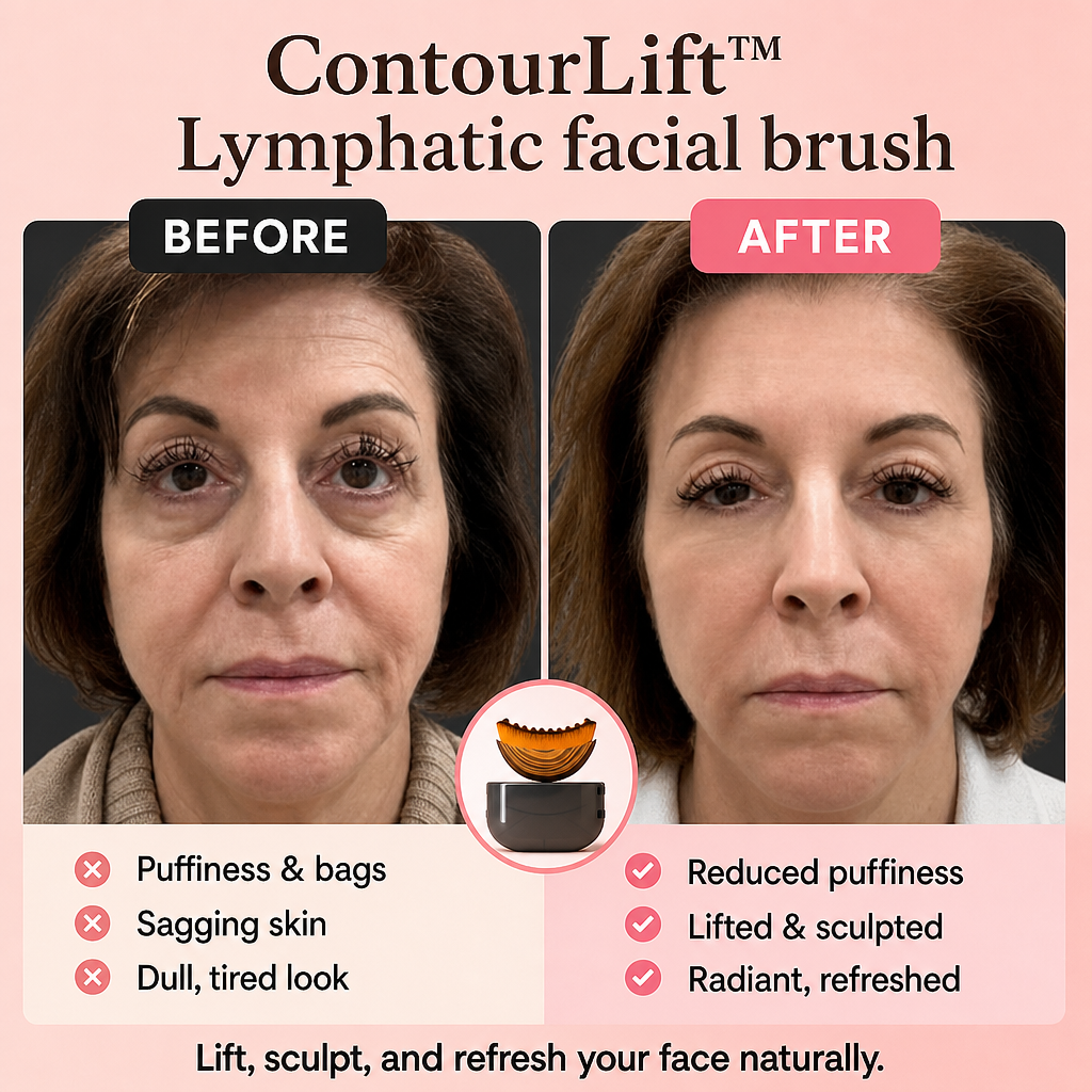 1 + 1 GRATIS VANDAAG | ContourLift™ - Lymfedrainage Gezichtsborstel