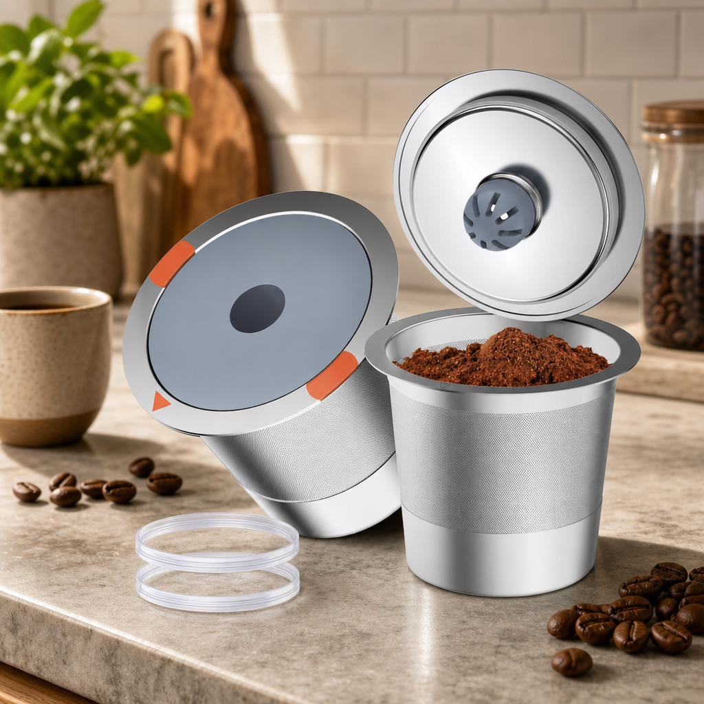 2 + 2 GRATIS VANDAAG | BrewPod™ - Herbruikbare Koffiecups