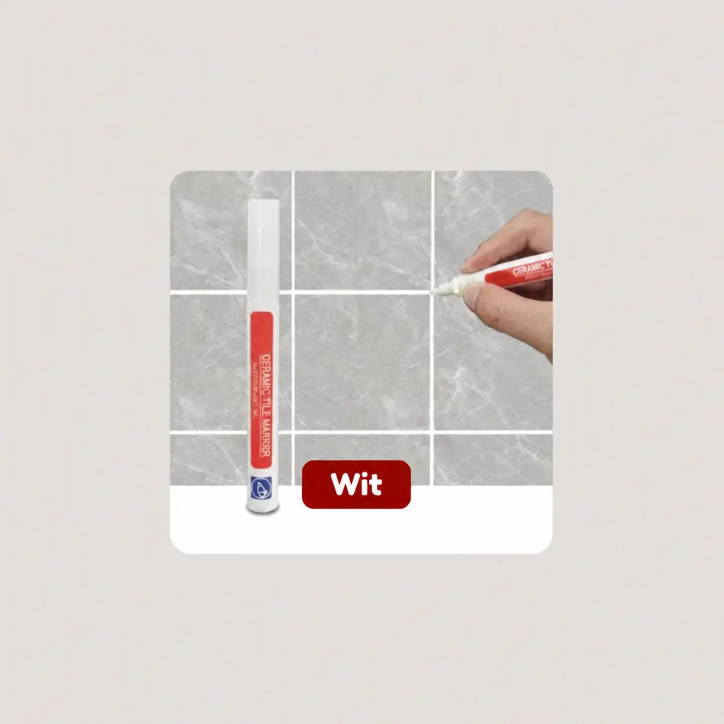 GroutPen kleur wit