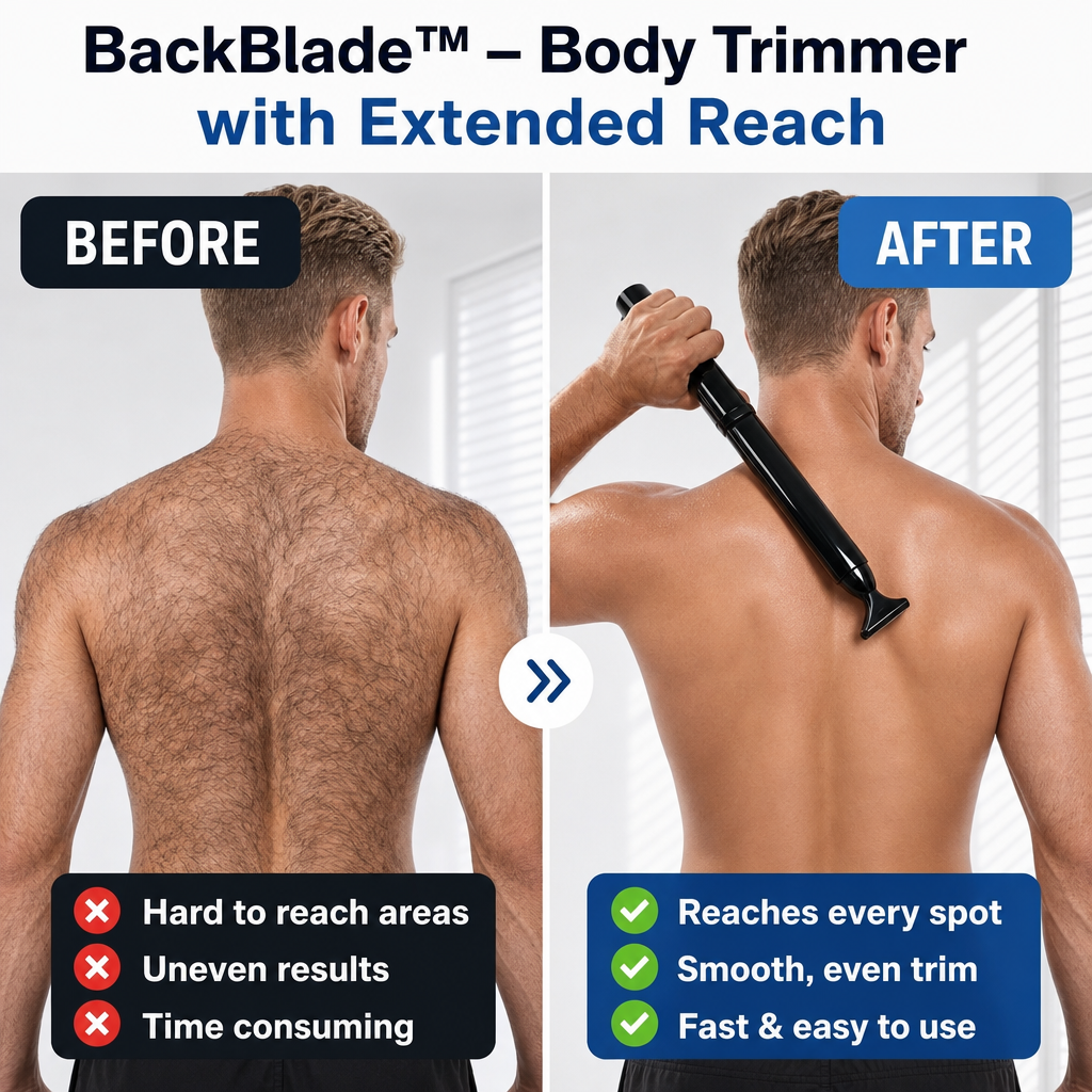 TIJDELIJK 50% KORTING | BackBlade™ - Bodytrimmer