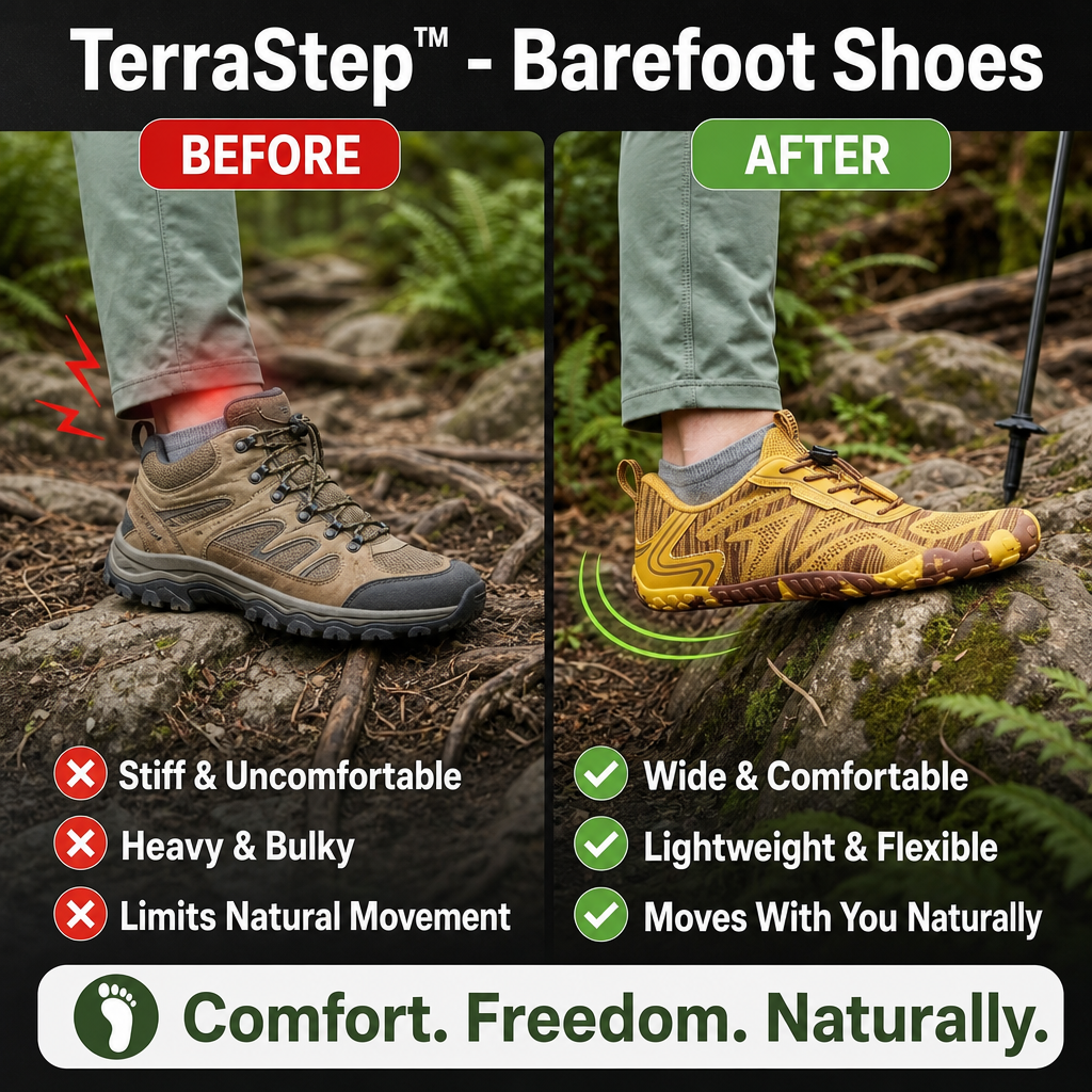 TIJDELIJK 50% KORTING | TerraStep™ - Barefoot schoenen