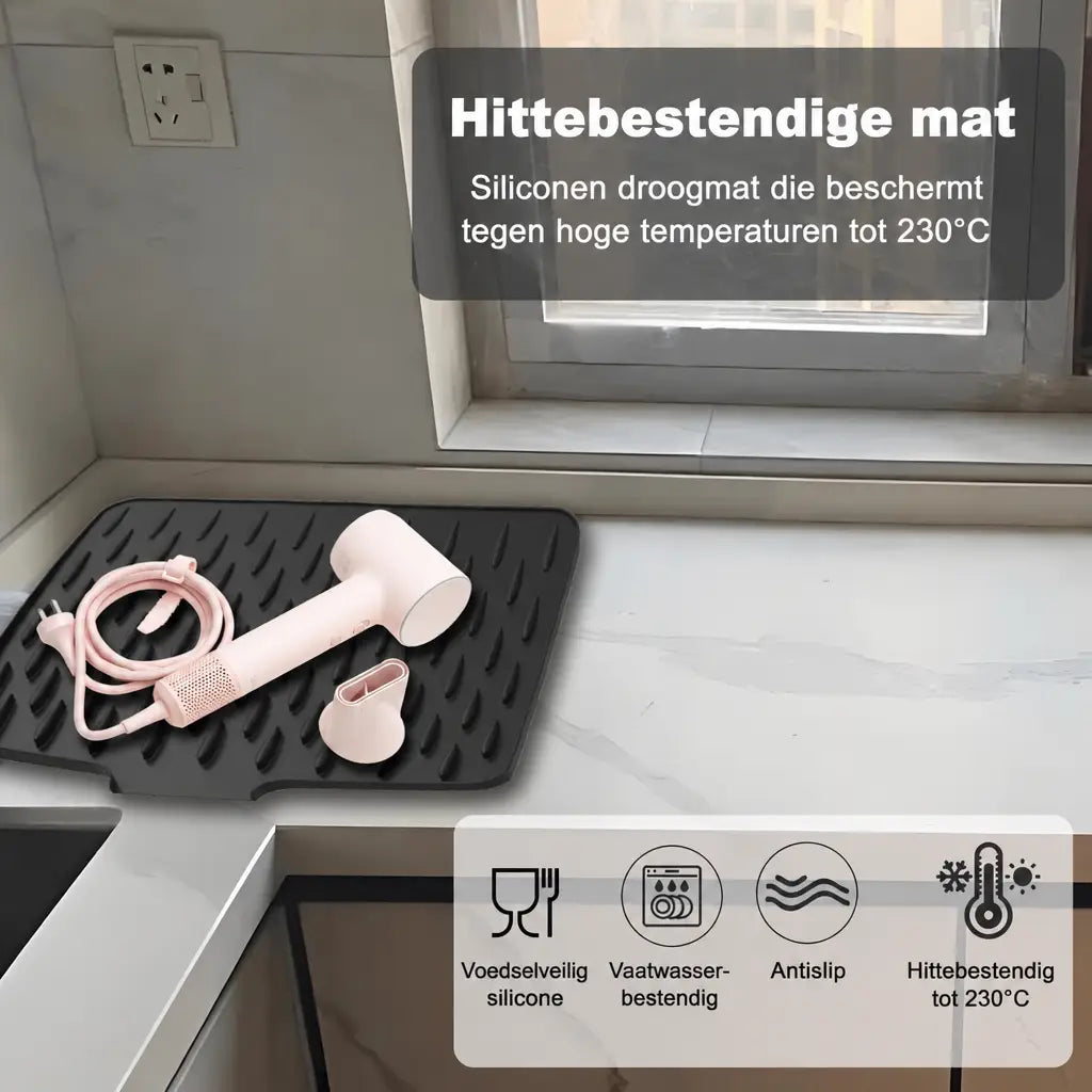 DripDock hittebestendige mat kenmerken