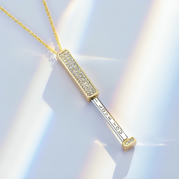 LoveDrop™ | "Ik hou van je" geheime staafketting