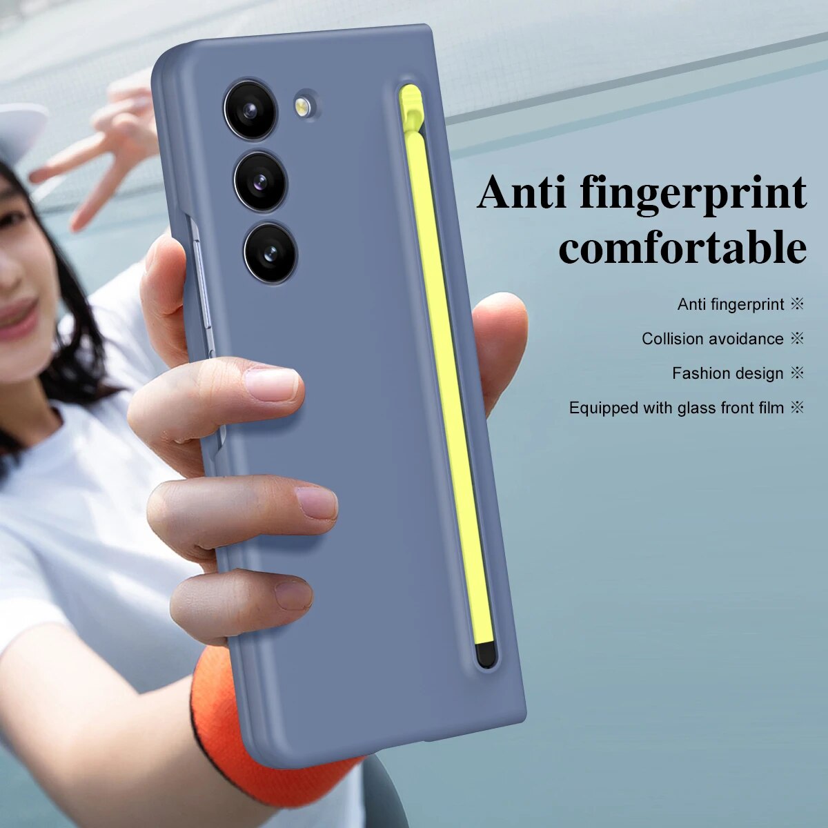 SlimShield™ | Beschermend telefoonhoesje met stylus