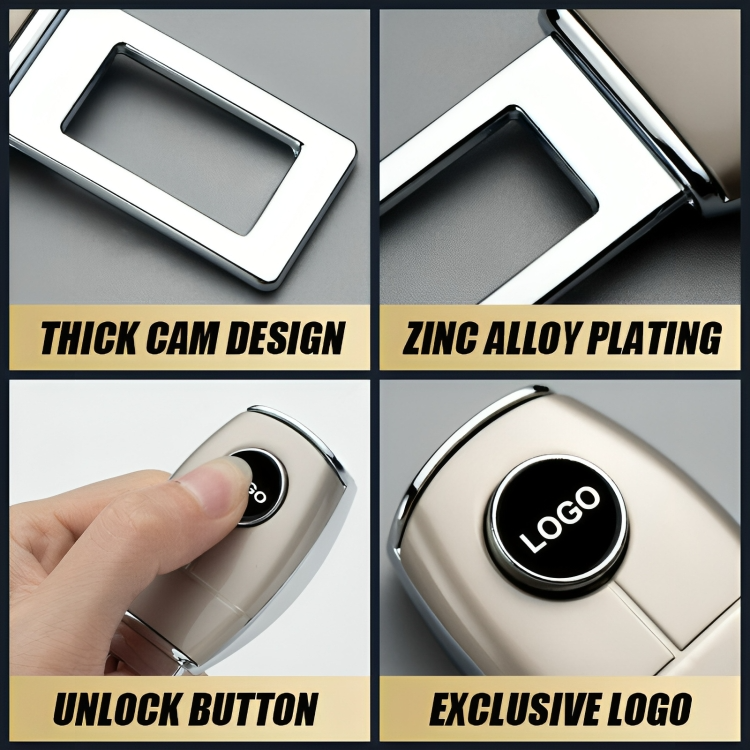 1 + 1 GRATIS VANDAAG | EasyBuckle™ | Veiligheidsgordelverlenger van zinklegering