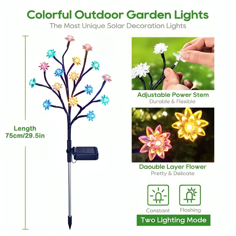 SolarBloom™ | Een magische verlichting voor je buitenruimte!