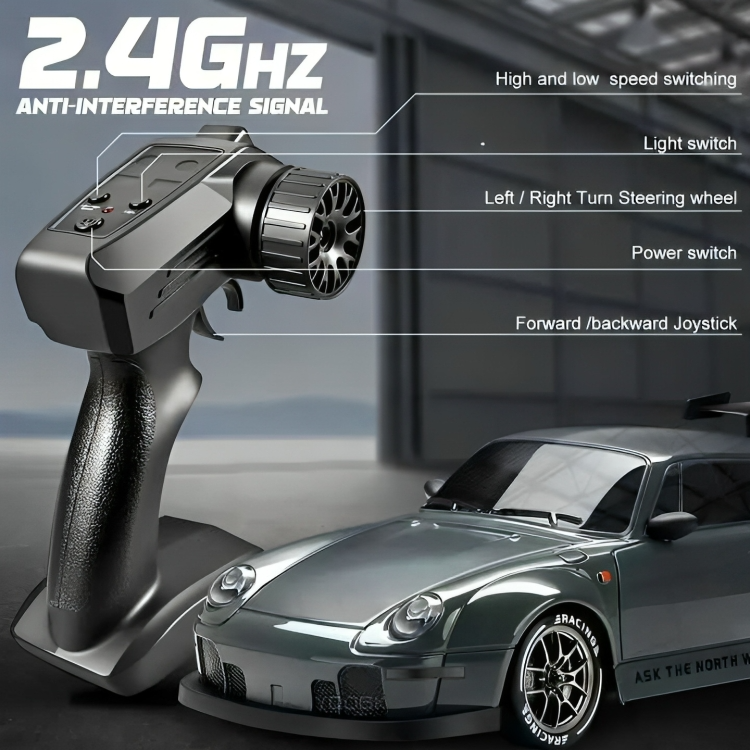 TIJDELIJK 50% KORTING | DriftForce™ | Mini RC Porsche 911 auto