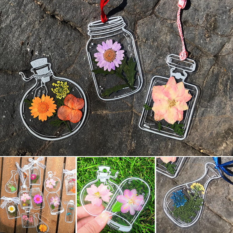 BloomMarks™ | Bladwijzer met natuurlijke bloemen