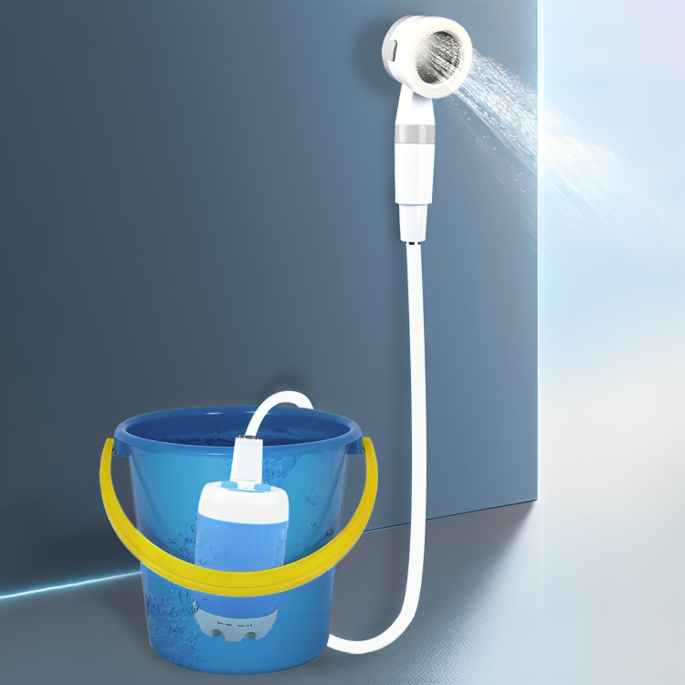 SplashPack™ | Draagbare campingdouche met pomp