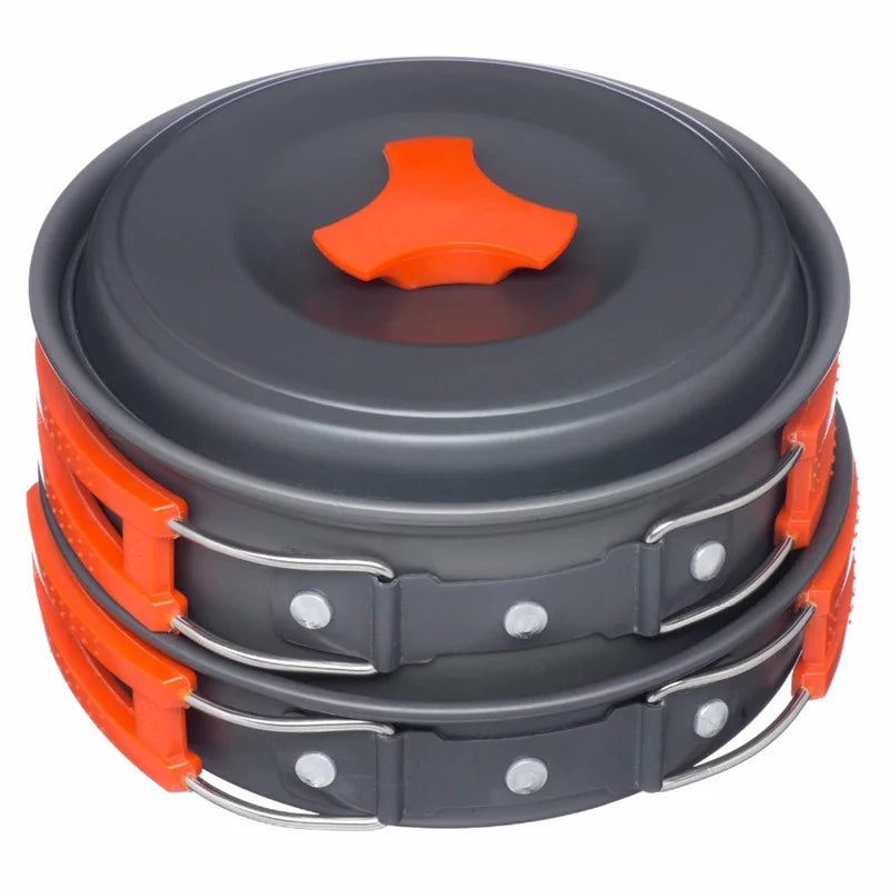TrekChef™ | Draagbare camping pannenset