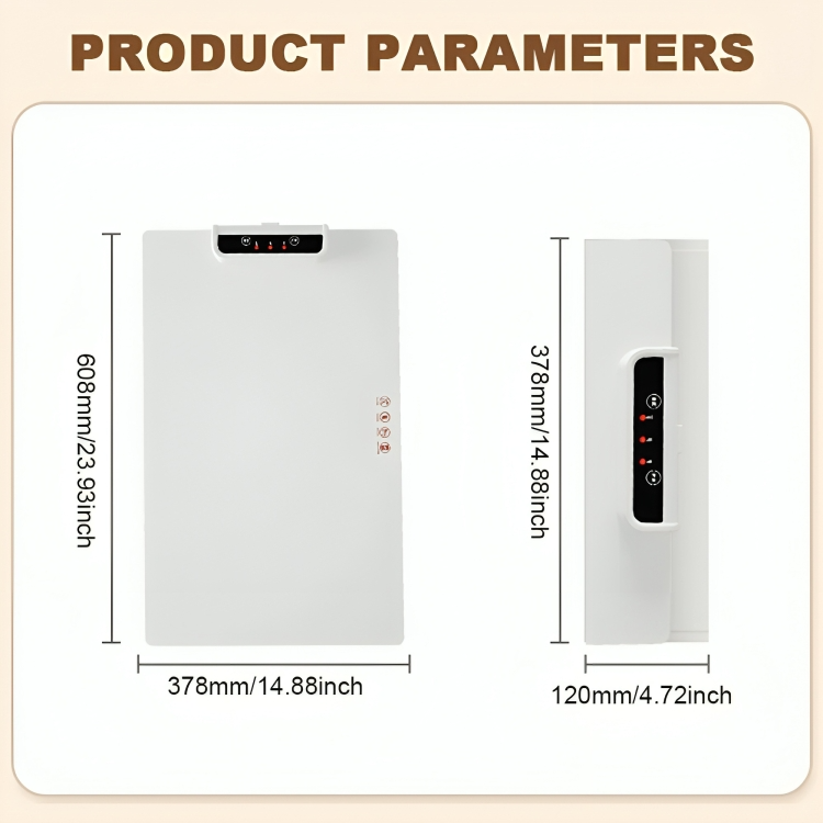 TempTray™ | Elektrisch voedsel- en bordenwarmer