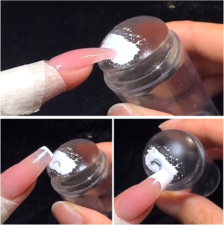 1 + 1 GRATIS VANDAAG | TipStamp™ | French tip manicure stempelset