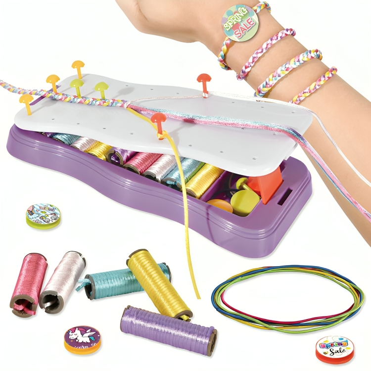 TIJDELIJK 50% KORTING | WeaveWonders™ | DIY armband vlechten set