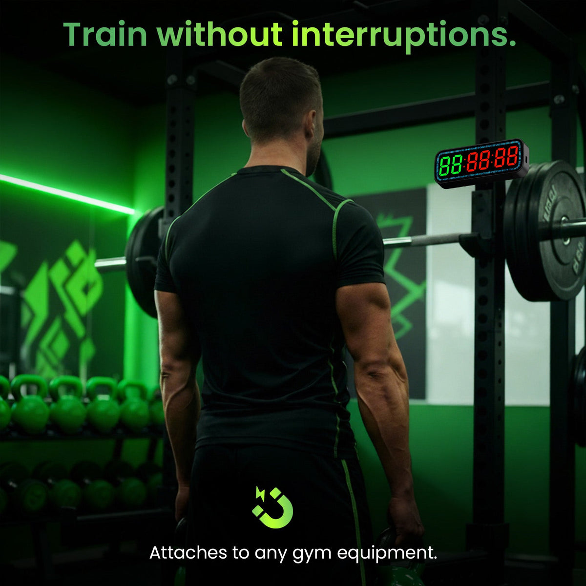 TIJDELIJK 50% KORTING | PowerTimer™ - LED-Gymtimer