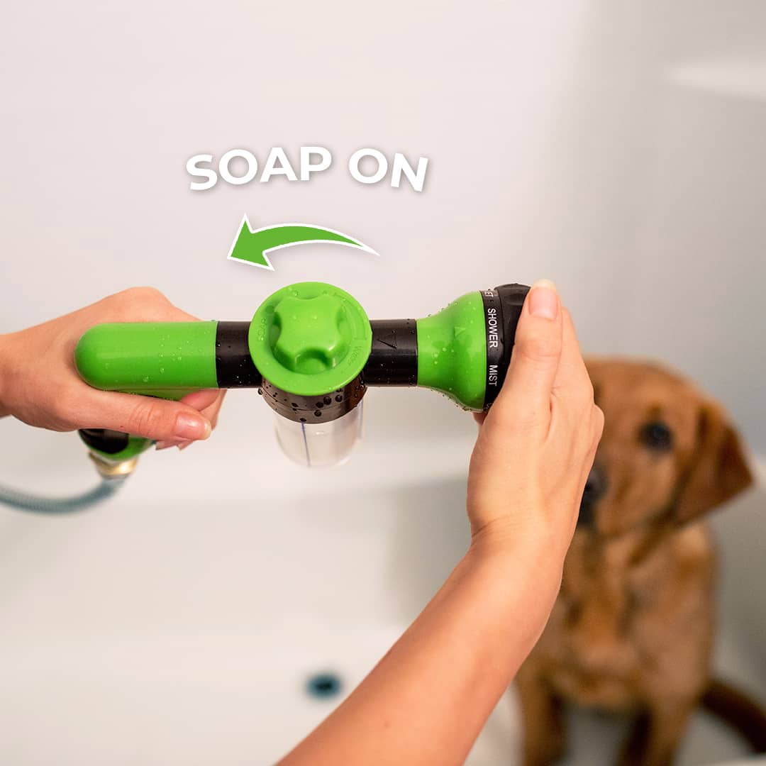 JetPaws™ | Hogedrukpistool voor hondendouche
