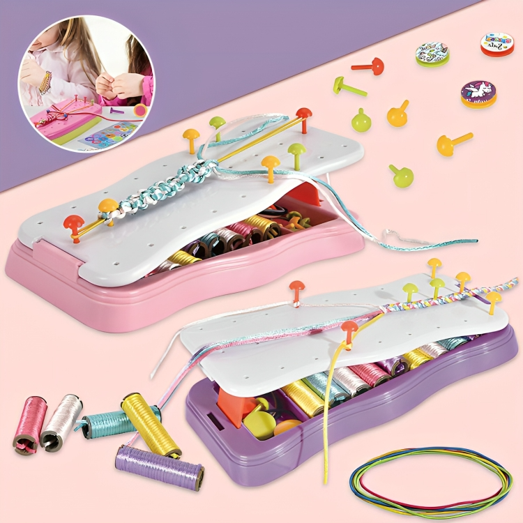 TIJDELIJK 50% KORTING | WeaveWonders™ | DIY armband vlechten set