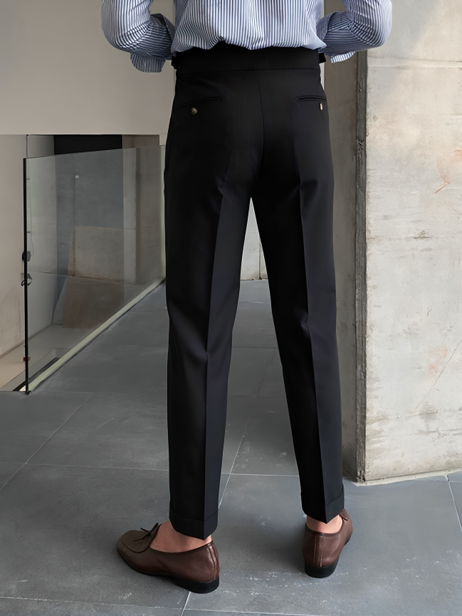 Desmond™ | Casual broek met hoge taille voor heren