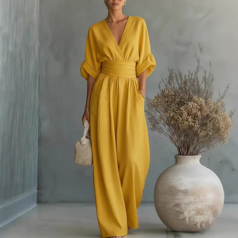 TIJDELIJK 50% KORTING | Eliana™ - Jumpsuit met hoge taille