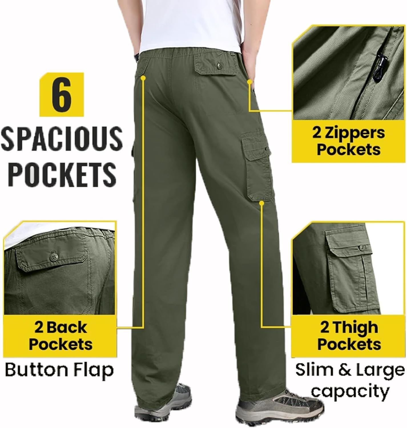 Ridge™ | Kreukvrije, scheurbestendige broek voor de hele dag comfort!