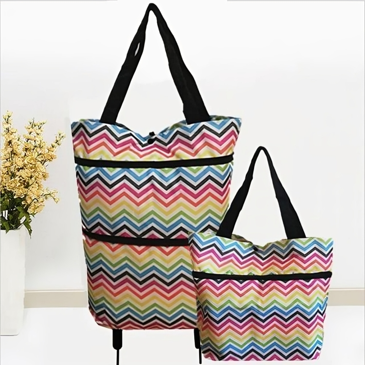 TIJDELIJK 50% KORTING | TrolleyTote™ | Gemakkelijk boodschappen doen!