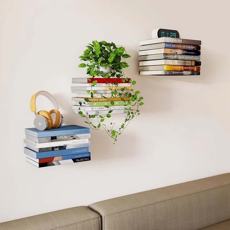 AirBooks™ | Onzichtbare Zwevende Boekenplanken