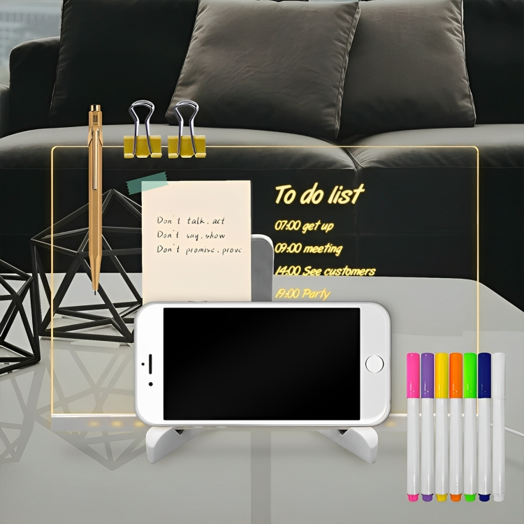 LuminaBoard™ | Toon je notities met een lichtgevende twist!