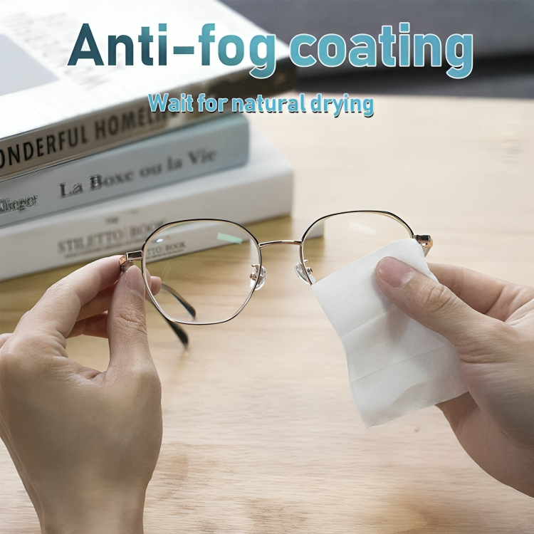 1 + 1 GRATIS VANDAAG | FogAway™ | Anticondens brillenreinigingsdoekjes