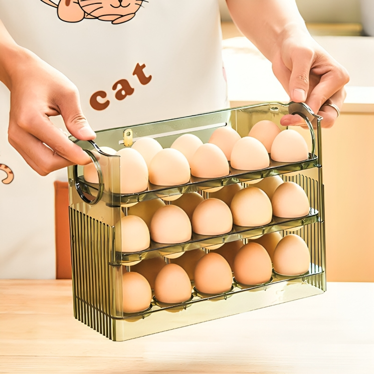 TIJDELIJK 50% KORTING | EggStack™ | Geen gebroken eieren en koelkastchaos meer!