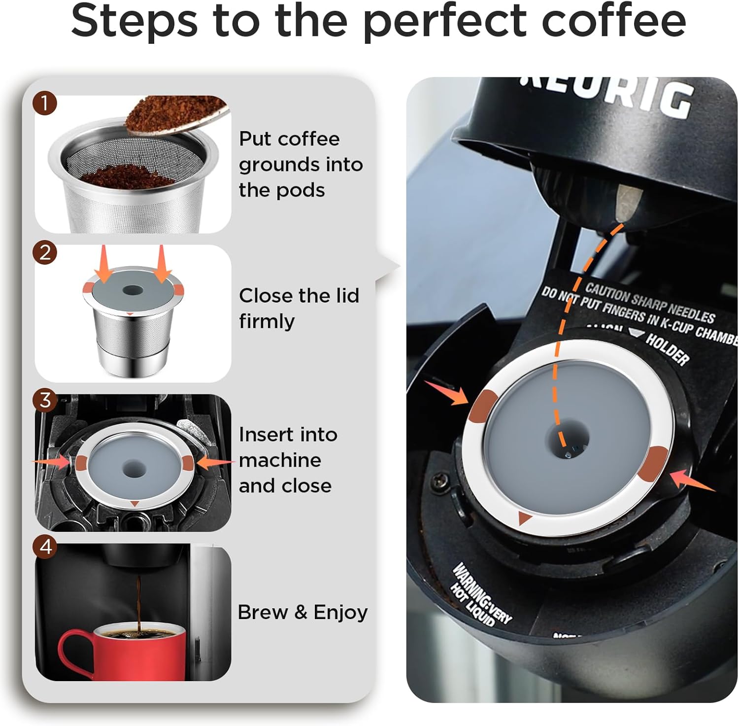 2 + 2 GRATIS VANDAAG | BrewPod™ - Herbruikbare Koffiecups