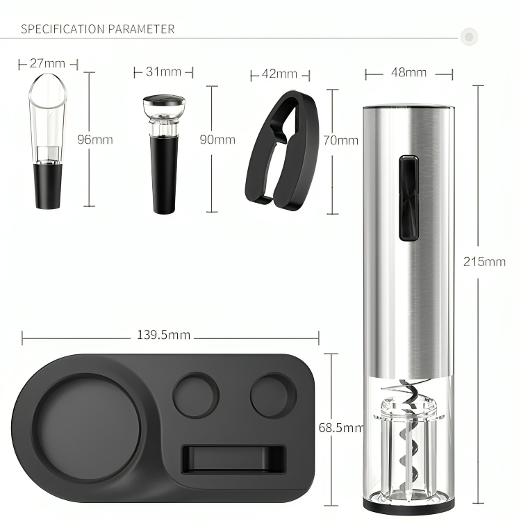 VinoLift™ | Elektrische wijnopener