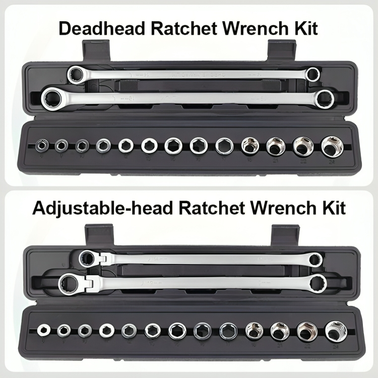 TIJDELIJK 50% KORTING | FlexiWrench™ | 15-Delige Ratelsleutelset