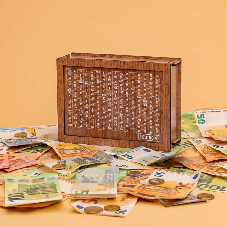 WealthBox™ | Houten Spaarpot