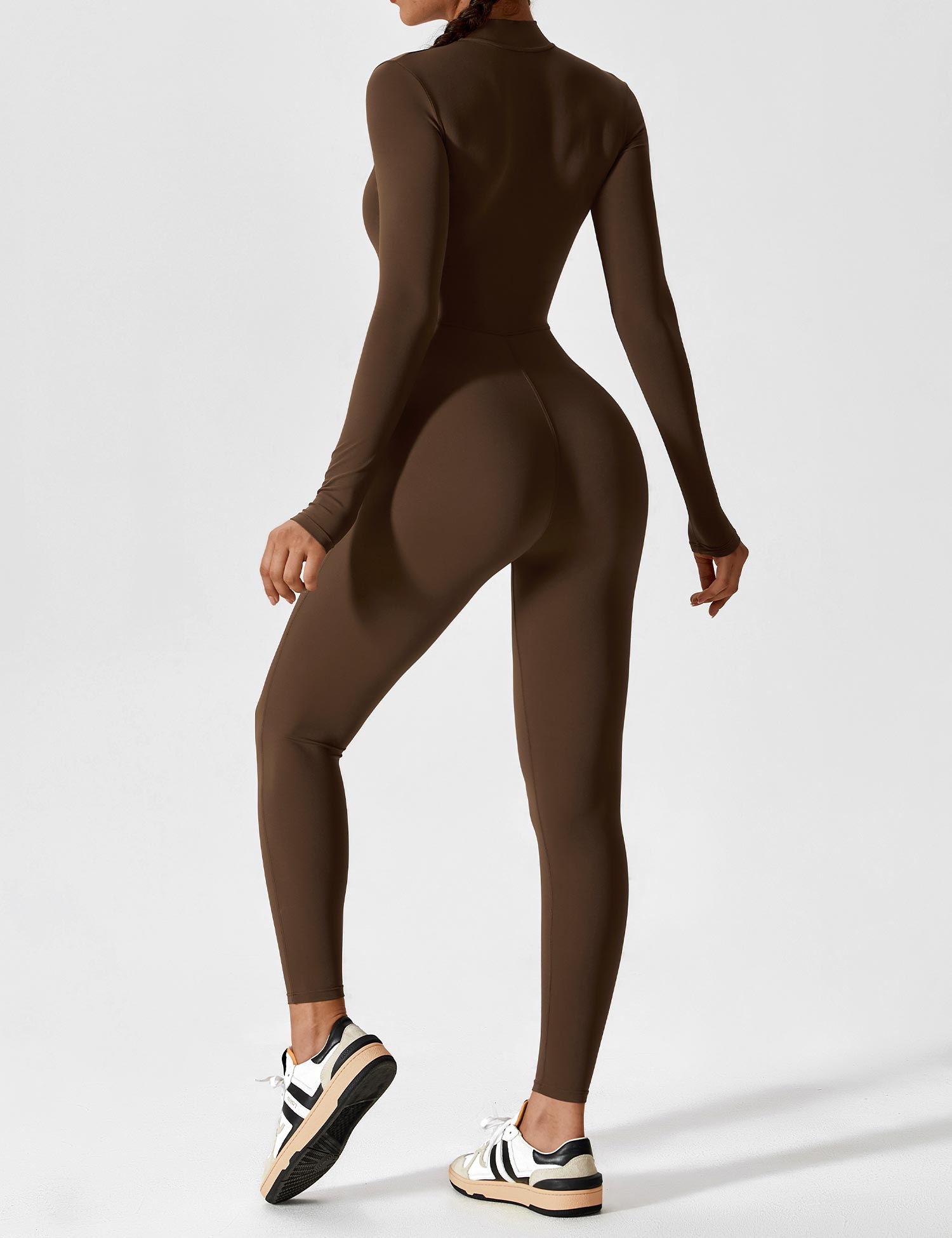 FlexiSuit™ | Yoga trainings jumpsuit met ritssluiting